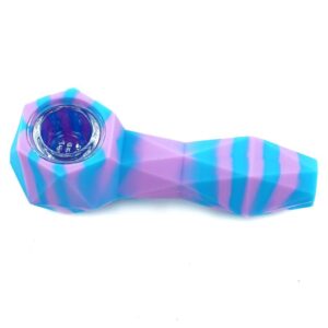 Diamond Cut Silicone Spoon Pipe/Weed Pipes For Sale | Free NZ Shipping