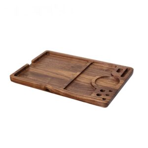 Wood Walnut Straw Tobacco Weed Rolling Tray For Sale | Free NZ Shipping