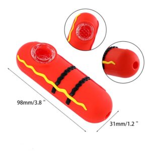 Sausage Silicone Hand Pipe | Weed Bowls For Sale | Free NZ Shipping