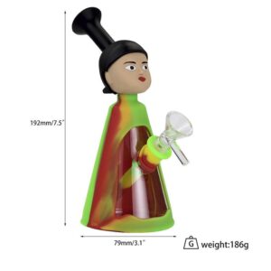 7" Silicone Women Novelty Dab Rig/Wax Rigs For Sale | Free NZ Shipping
