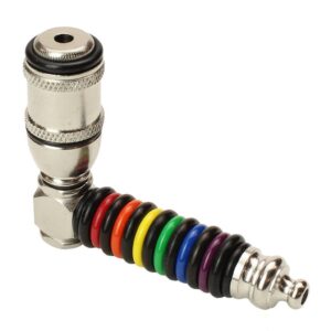 Big Pipe 2.75" Pride Fruit Stripe Big Bowl Metal Pipe | Marijuana Pipe