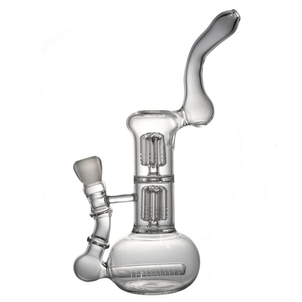 Double Tree Perc Diffuser Bong | Glass Bongs For Sale | Free NZ Shipping