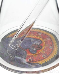 Pulsar 10" Psychedelic Jaguar Beaker Bong | Water Bongs For Sale