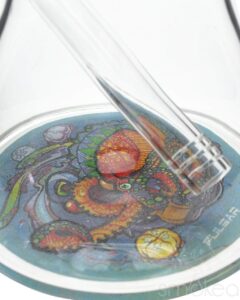 Pulsar 10" Psychedelic Octopus Beaker Bong | Glass Bongs For Sale