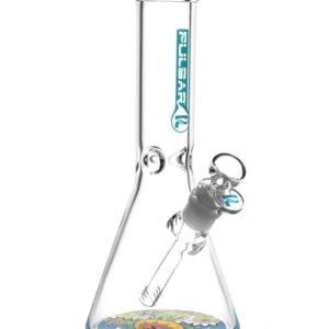 Pulsar 10" Psychedelic Turtle Beaker Bong | Bongs For Sell | Sale Bong