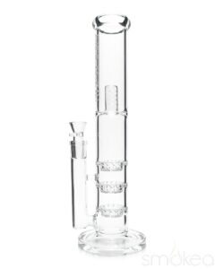 Pulsar 14" Straight Triple Turbine Bong | Water Pipes For Sale | Bomgs