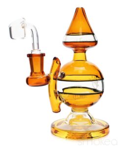 Pulsar 7" Deco Ball Dab Rig | Glass Dab Rigs | Rigs For Dabs | Wax Rig