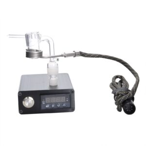 Quartz 14/18Mm Enail Set - Complete Kit With Portable Bag