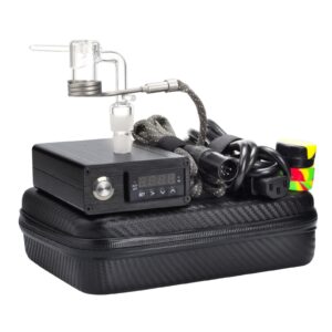 Quartz 14/18Mm Enail Set - Complete Kit With Portable Bag