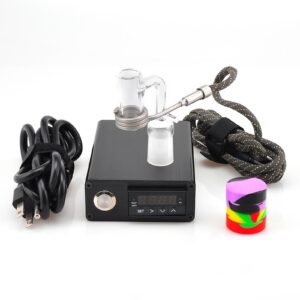 Quartz 14/18Mm Enail Set - Complete Kit With Portable Bag