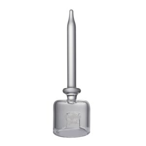 Quartz Carb Cap With Straight Handle (Pick) - By Puffing Bird