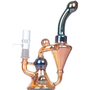 8" Gradient Heady Recycler Dab Rig | Wax Rigs For Sale | Free NZ Shipping