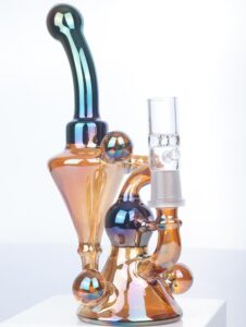 8" Gradient Heady Recycler Dab Rig | Wax Rigs For Sale | Free NZ Shipping