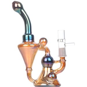 8" Gradient Heady Recycler Dab Rig | Wax Rigs For Sale | Free NZ Shipping