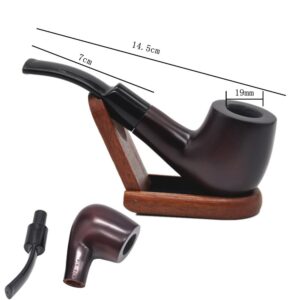 Red Sandalwood Wooden Handmade Pipe | Pipes For Sale | Free NZ Shipping