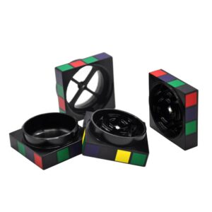 Rubix Cube Stealthy Novelty Herb Grinder 4 Layer 50 Mm