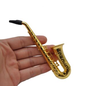 Saxophone Metallic Novelty Pipe For Sale | 420 Gifts | Free NZ Shipping