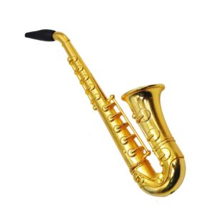 Saxophone Metallic Novelty Pipe For Sale | 420 Gifts | Free NZ Shipping
