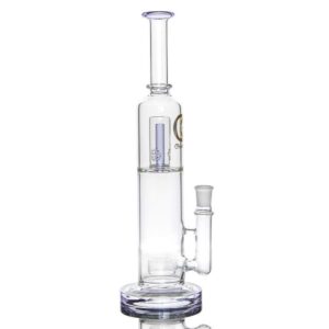 16 inch Glass Bong with Flower of Life perc to SOL Showerhead perc 18.8mm