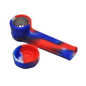 Silicone Hand Pipe With Lid | Portable Pipes For Sale | Free NZ Shipping