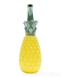 SMOKEA Ceramic Pineapple Pipe | Unique Glass Pipes | Bowl For Weed