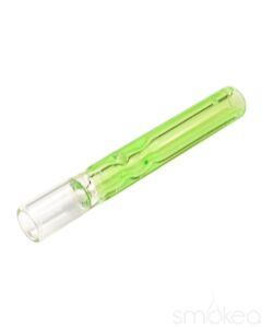 SMOKEA Colored Liquid Filled Chillum Bat | Glass Smoking Bowl | Pipes
