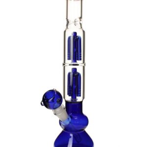 SMOKEA Double Tree Perc Bong | Glass Bongs For Sale | Puffing Bird