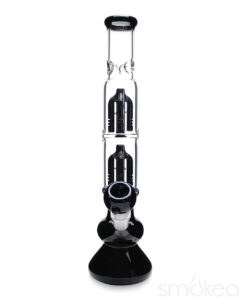 SMOKEA Double Tree Perc Bong | Glass Bongs For Sale | Puffing Bird