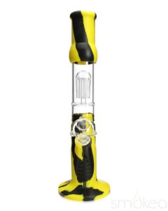 SMOKEA Silicone Bong w/ Glass Tree Perc | Glass Bongs For Sale | Bomgs