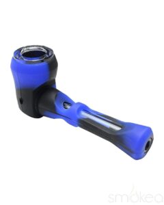 SMOKEA Silicone/Glass 2-in-1 Pipe & Chillum | Marijuana Pipe | Pipes
