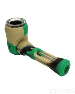 SMOKEA Silicone/Glass 2-in-1 Pipe & Chillum | Marijuana Pipe | Pipes