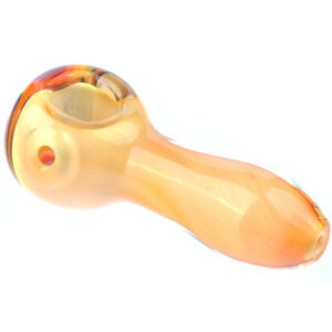 Mini Fumed Glass Swirl Spoon Pipe | Weed Bowl For Sale | Free NZ Shipping