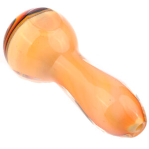 Mini Fumed Glass Swirl Spoon Pipe | Weed Bowl For Sale | Free NZ Shipping