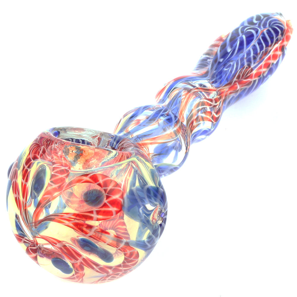 4.5" Fumed Glass Spoon Pipe | Weed Bowls For Sale | Free NZ Shipping