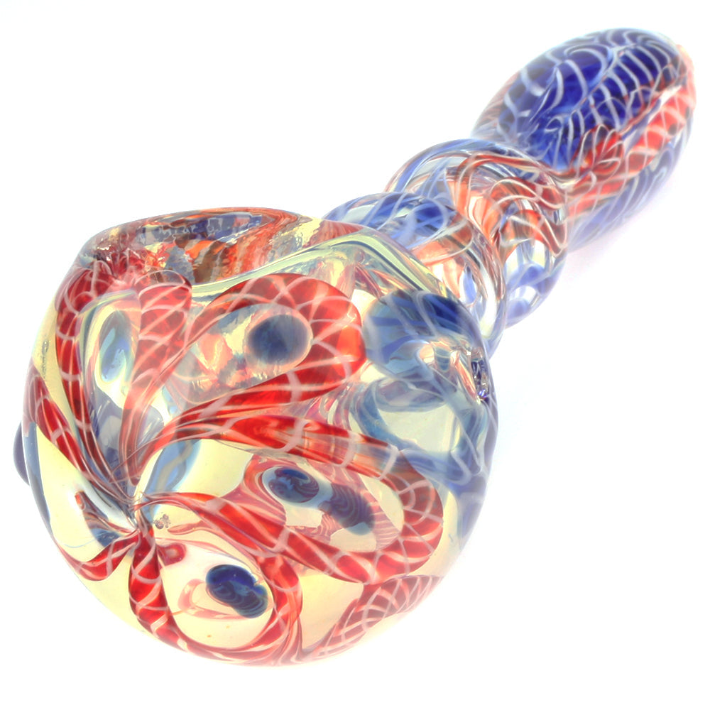 4.5" Fumed Glass Spoon Pipe | Weed Bowls For Sale | Free NZ Shipping