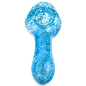 Blue Frit Glass Spoon Pipe/Weed Bowls | Pipes For Sale | Free NZ Shipping