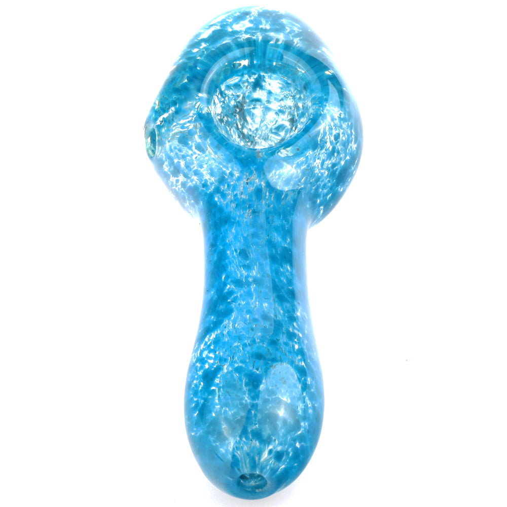 Blue Frit Glass Spoon Pipe/Weed Bowls | Pipes For Sale | Free NZ Shipping