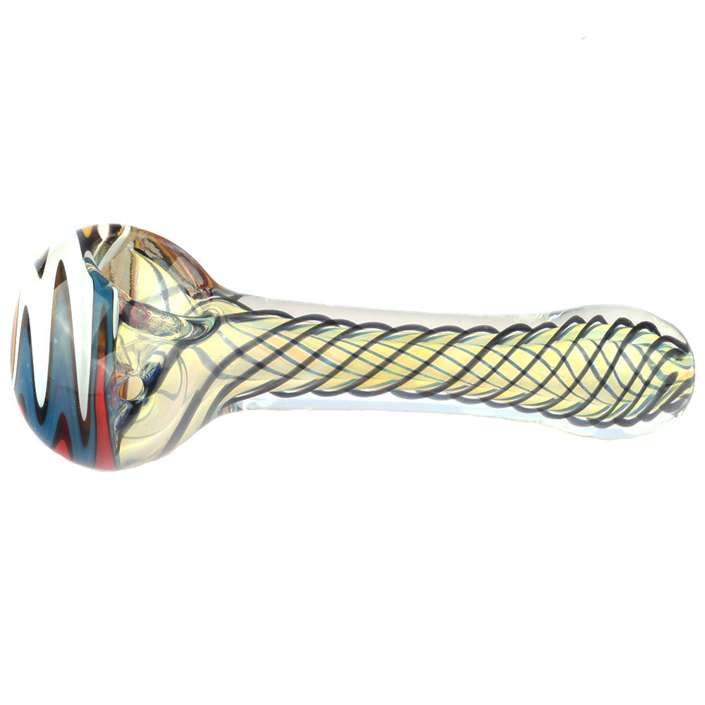 sp-11cm-053_4_4.3_Wig_Wag_Fumed_Glass_Inside-out_Fumed_Glass_Pipe_02497065-ac70-401b-bc30-e36b8a8cb131 Fumed Glass Wig Wag Spoon Pipe | Weed Bowls For Sale | Free NZ Shipping!