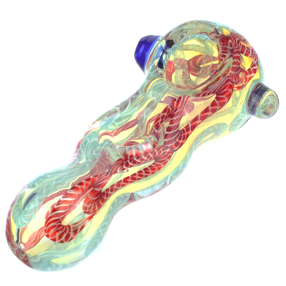 Fumed Glass Pendant Spoon Pipe | Weed Bowls For Sale | Free NZ Shipping