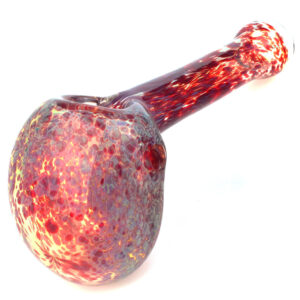 Lava Red Frit Glass Hammer Bubbler | Pipes For Sale | Free NZ Shipping
