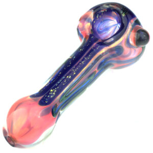 Fumed Purple Galaxy Glass Spoon Pipe | Weed Bowls | Free NZ Shipping