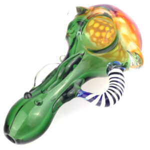 Fumed Bubble Glass Pipe Glass Horns | Pipes For Sale | Free NZ Shipping