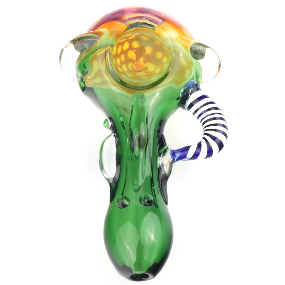 Fumed Bubble Glass Pipe Glass Horns | Pipes For Sale | Free NZ Shipping