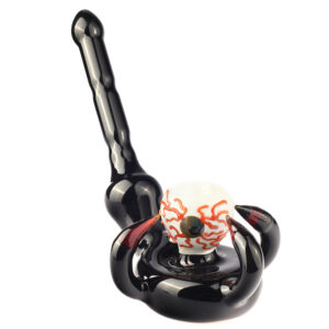 8.3" Eyeball Monster Hand Heady Glass Pipe For Sale | Free NZ Shipping