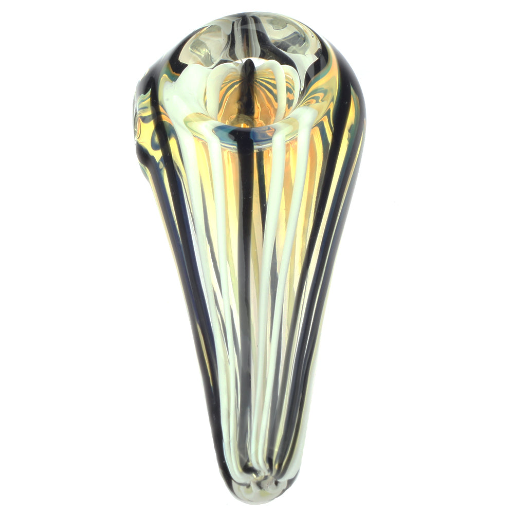 Mini Fumed Glass Cone Shaped Spoon Pipe For Sale | Free NZ Shipping