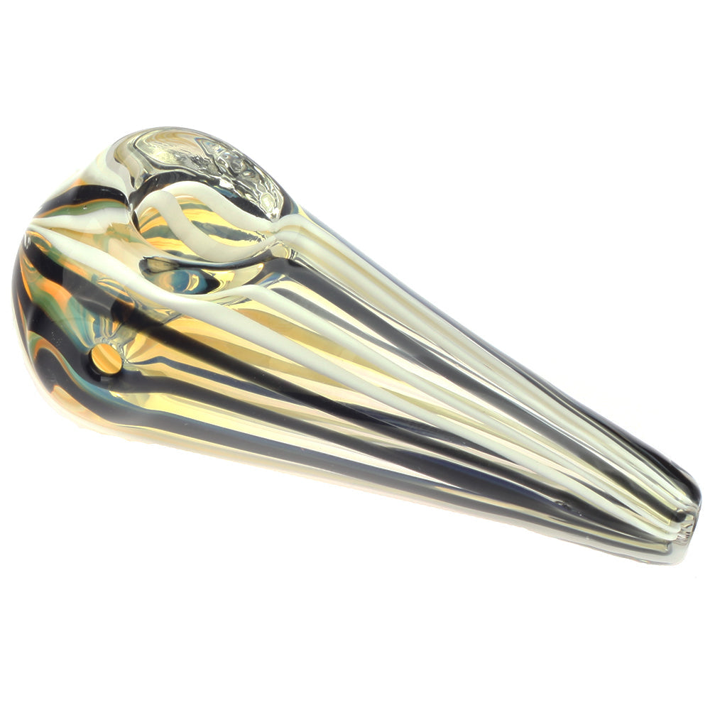 Mini Fumed Glass Cone Shaped Spoon Pipe For Sale | Free NZ Shipping