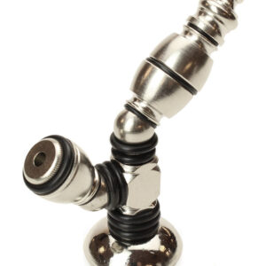 Big Pipe 3.5" Standing Metal Sherlock Pipe | Weed Pipe | Smoking Bowl
