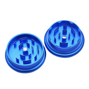 The Macaron 2 Layer Aluminium Novelty Herb Grinder 63Mm (4 Color)