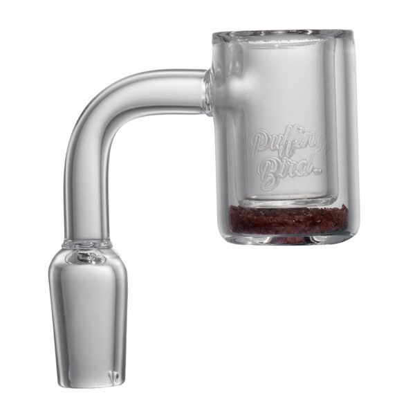 Thermochromic Bucket/banger/nail Brown Glass- By Puffing Bird