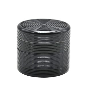Threaded Heavy Duty Aluminium 40Mm 4 Layer Grinder ( 4 Colors ) - Black